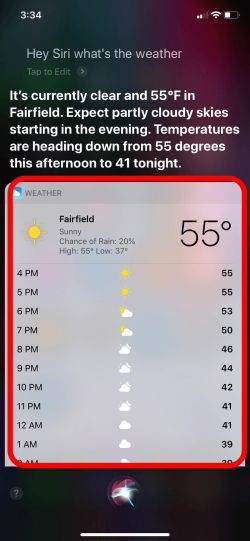 open an app