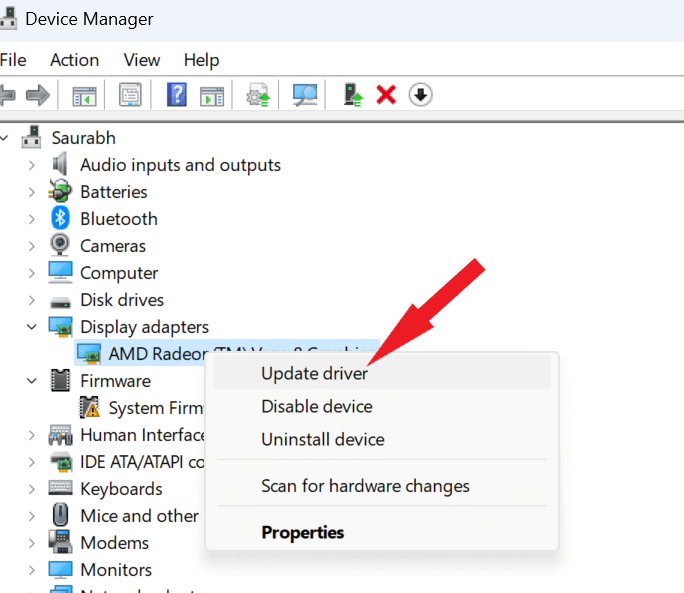 update driver