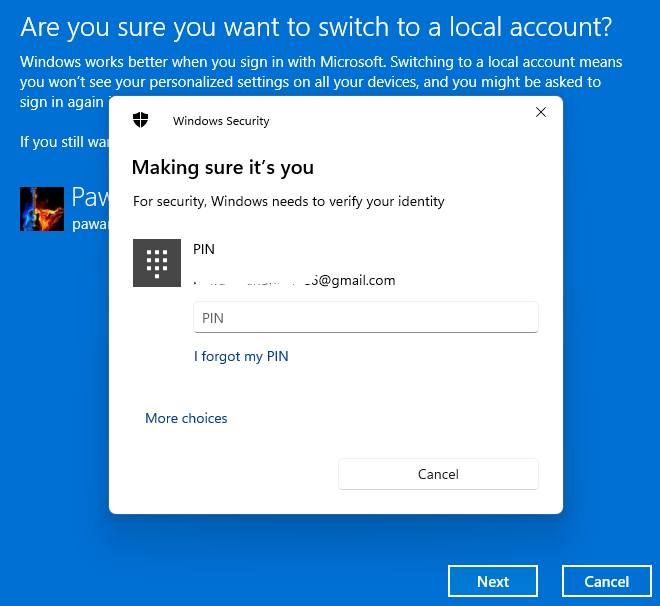 username