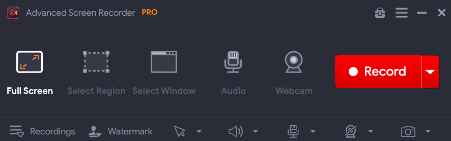 Advanced Screen Recorder