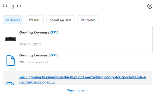 Gaming keyboard
