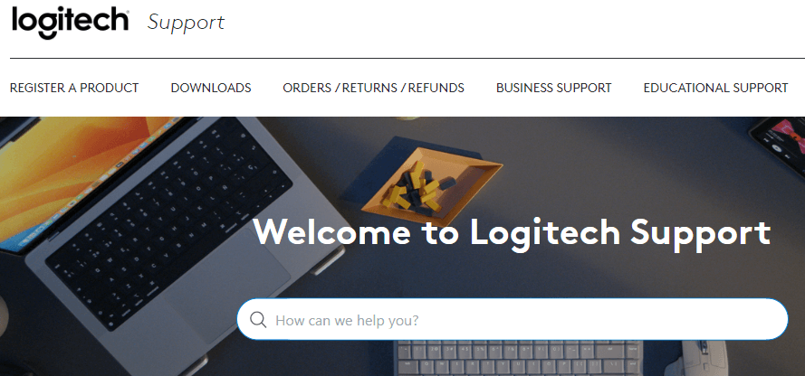 Logitech support