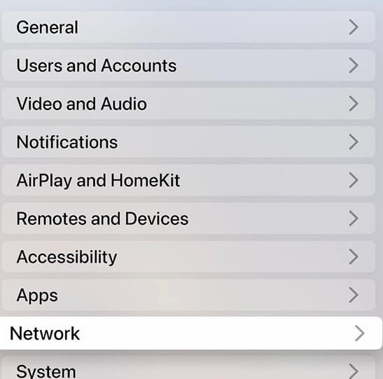 Network option