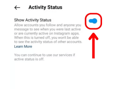 Show status