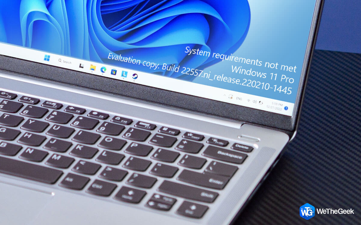 How To Remove The “System Requirements Not Met” Watermark In Windows 11