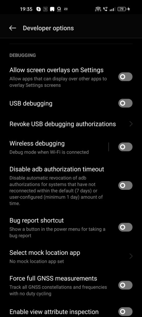USB Debugging Access
