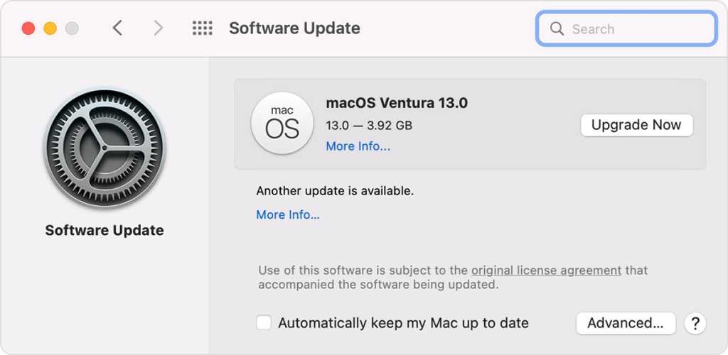 Update macOS