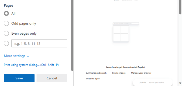 how to save webpage