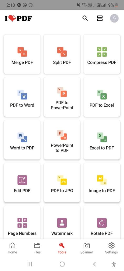 iLovePDF