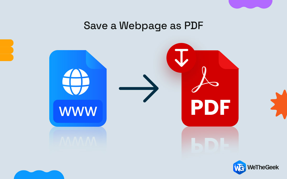 How to save a webpage as PDF on Windows and Mac