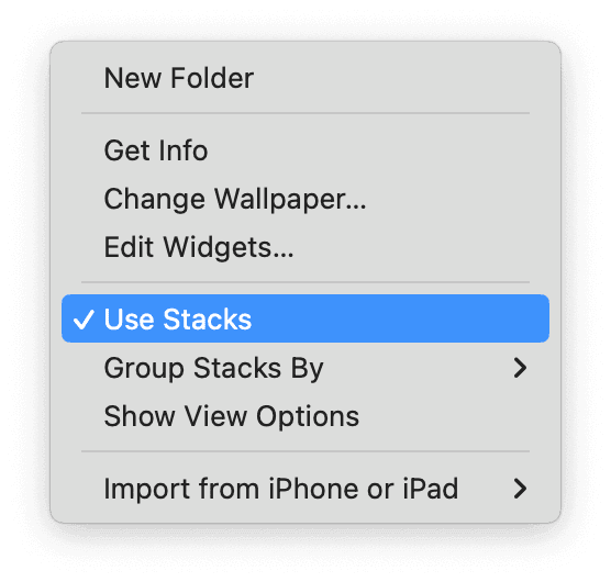 use stacks