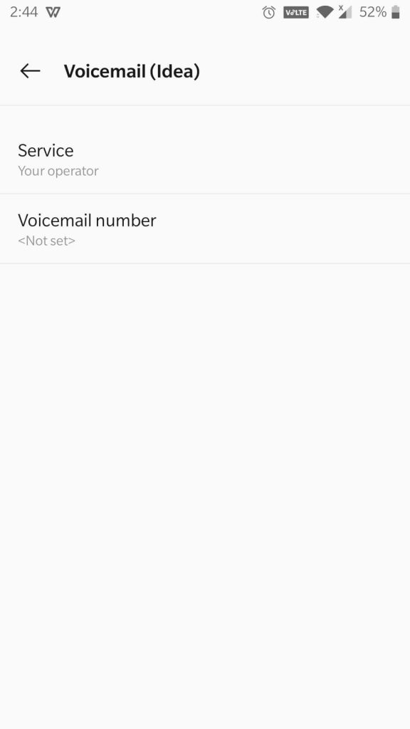 voicemail idea