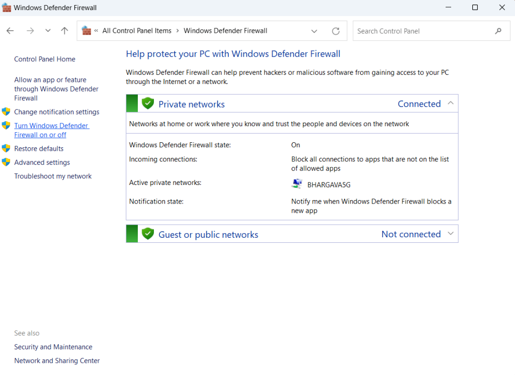 windows antivirus