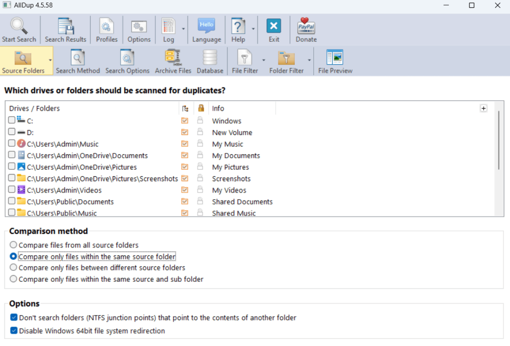 Duplicate finder