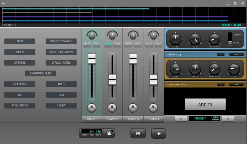 J4T Multitrack Recorder