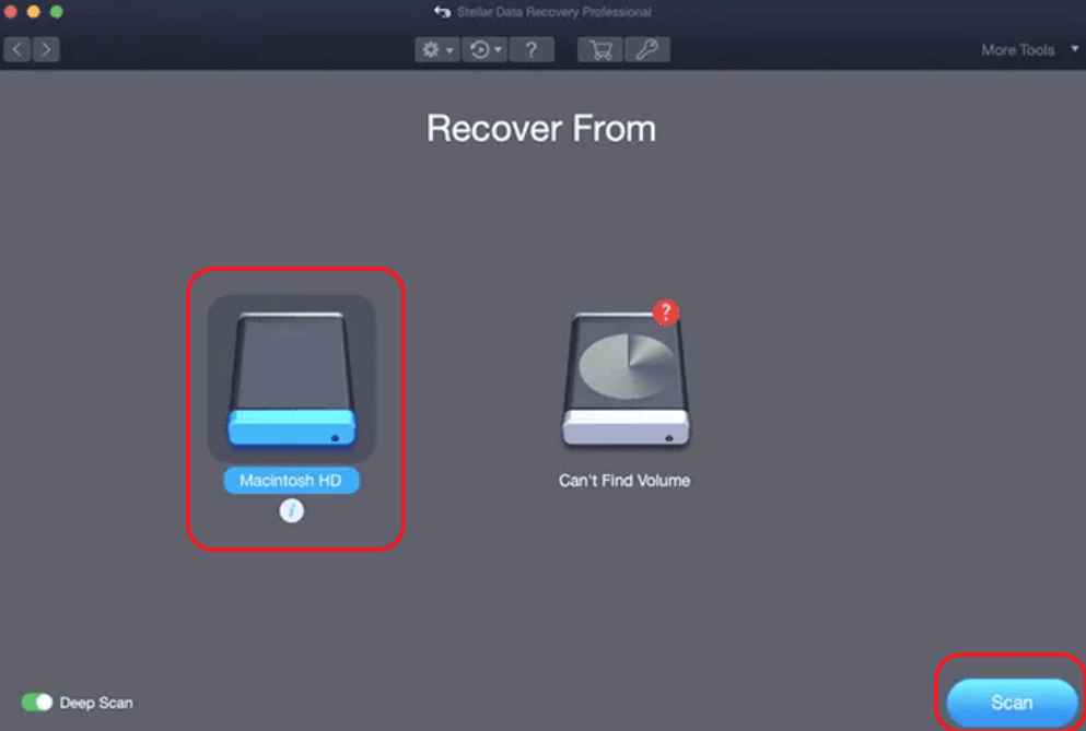 Restore data