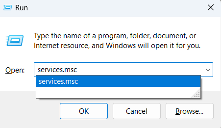 Run program