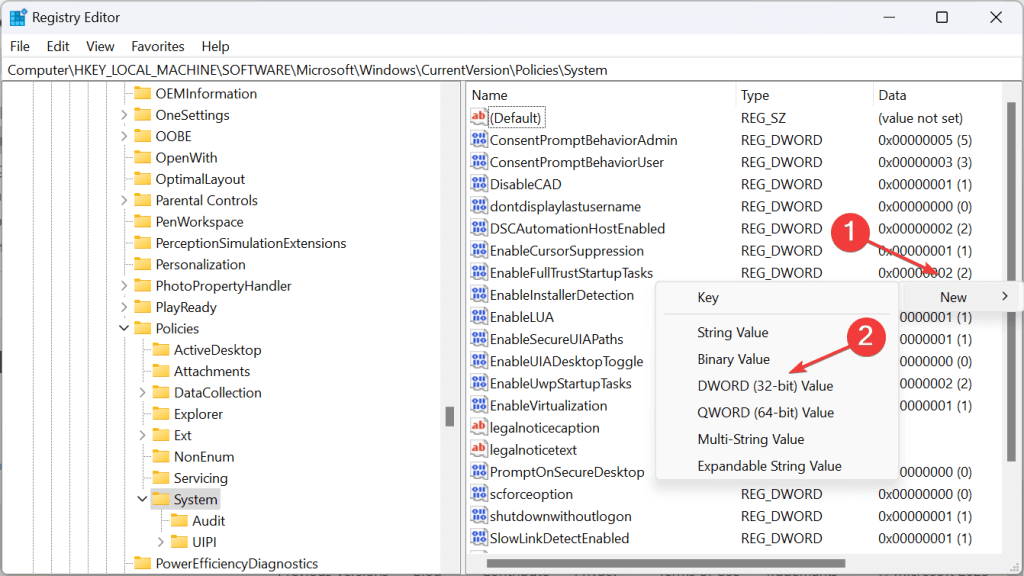 Windows Registry