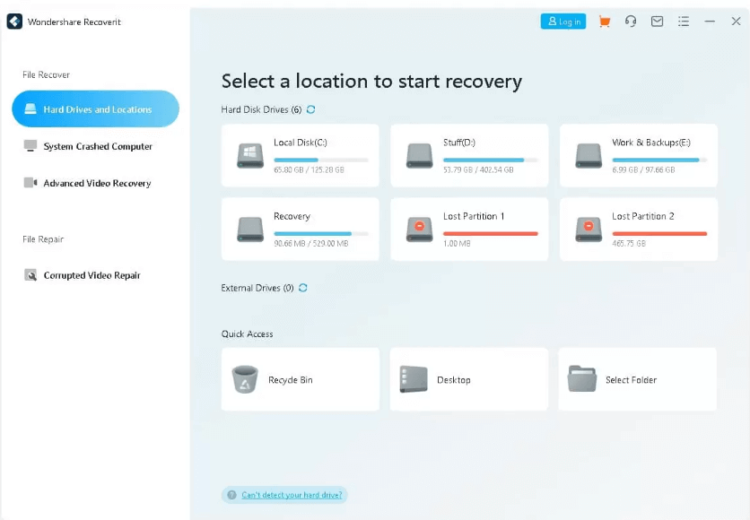 Wondershare Recoverit