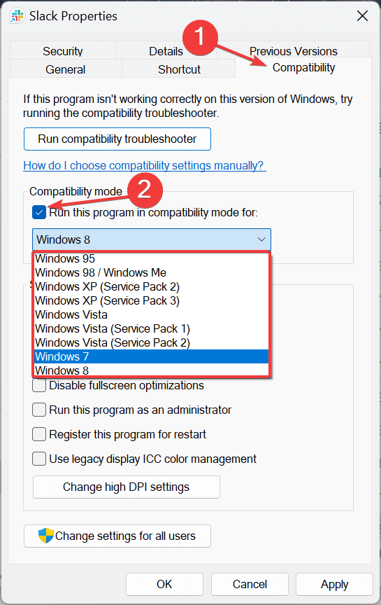 compatibility mode’