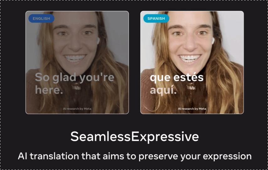 demo page for Seamless Communication