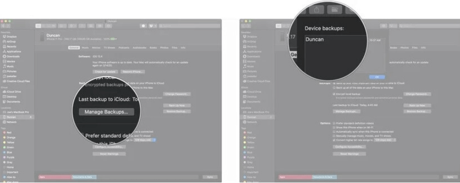 itunes backup
