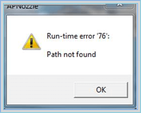 run time error