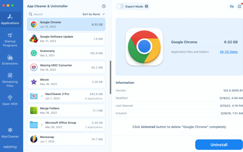 App Cleaner & Uninstaller