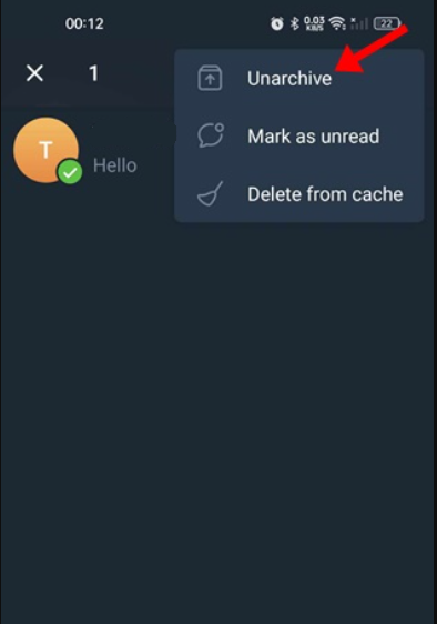 Archived Chats