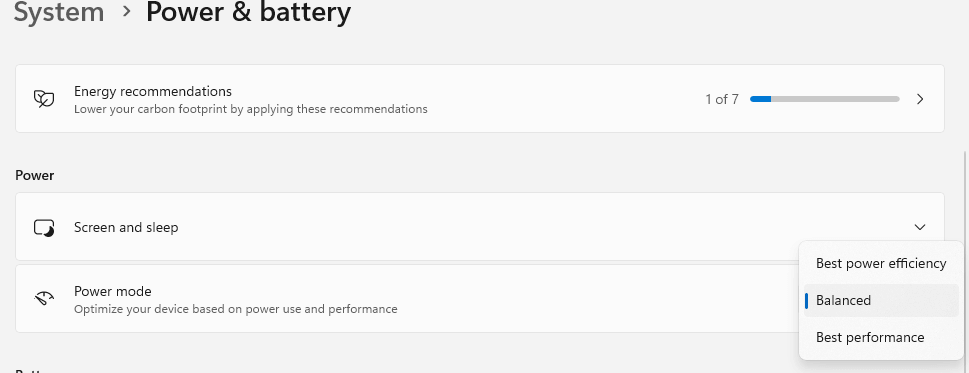 Better Performance
