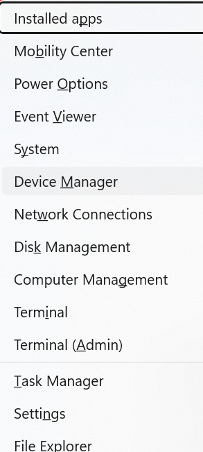 Device Manager