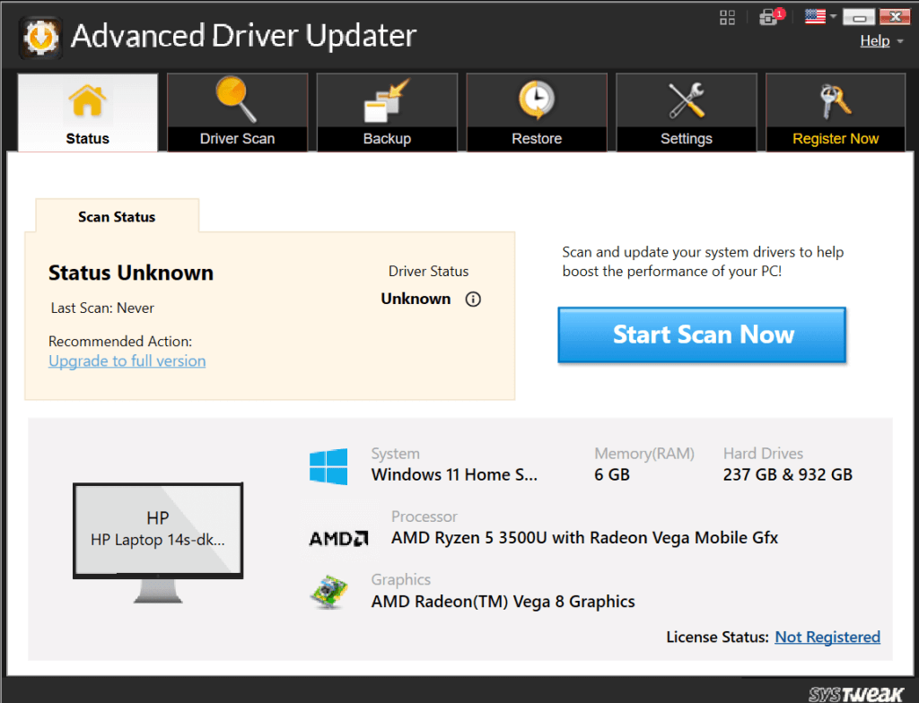 Find outdated driver