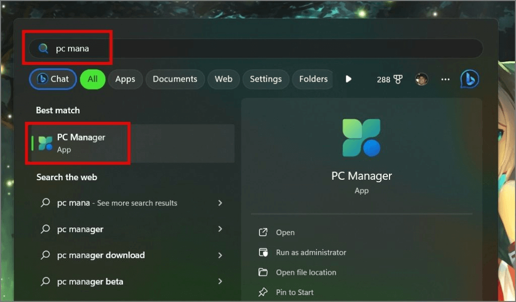 Microsoft PC Manager
