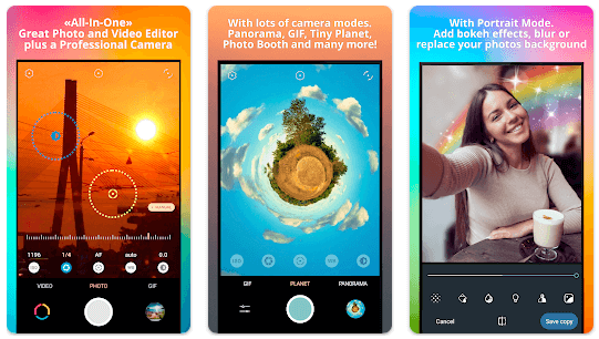 Pixtica Camera and Editor