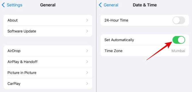 Set Automatically