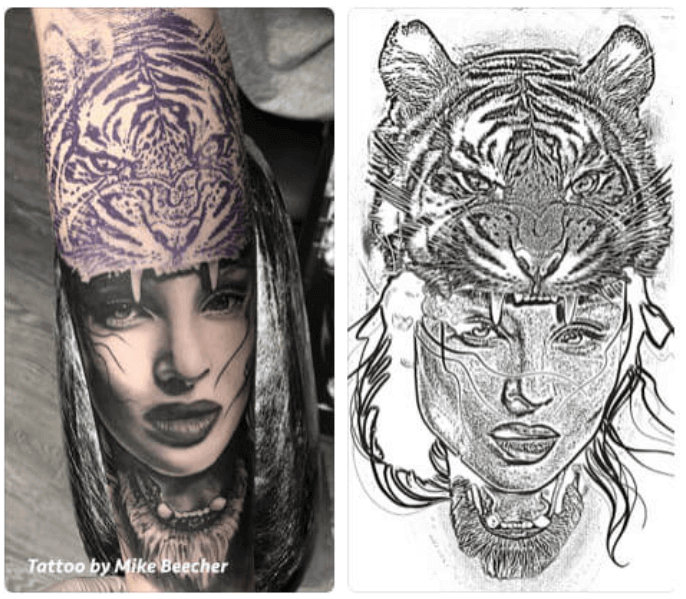 Tattoo Stencil