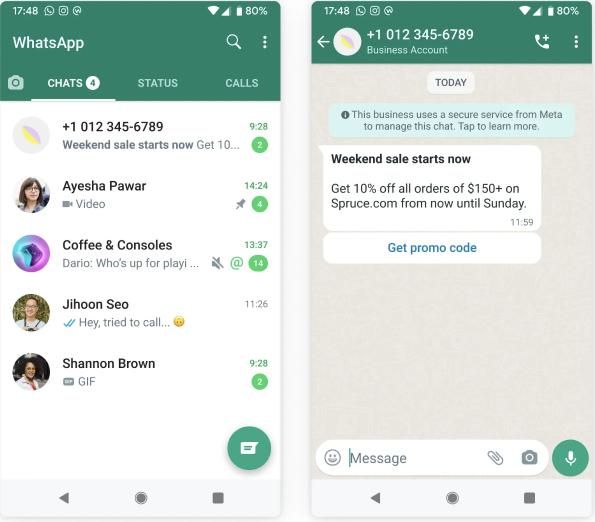 Use a WhatsApp Business Profile