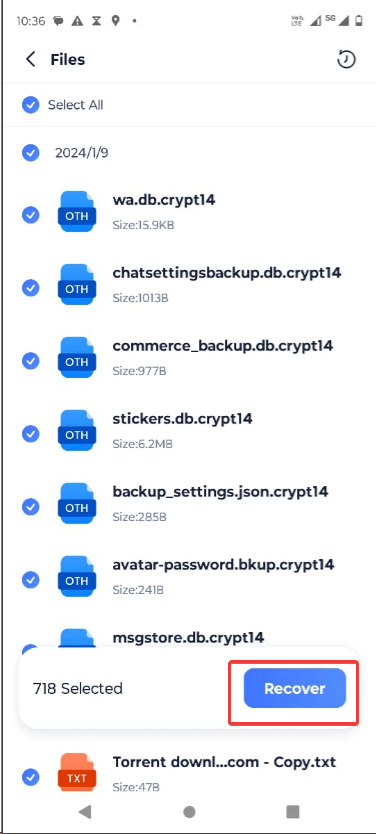 file recovery