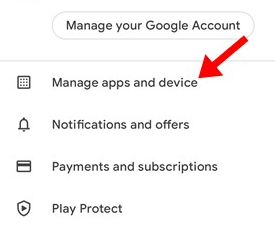 manage apps and device