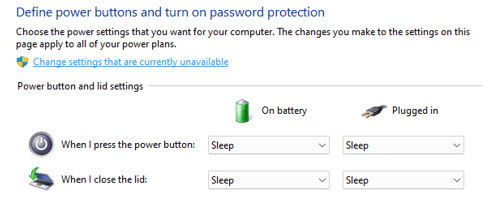 password protection