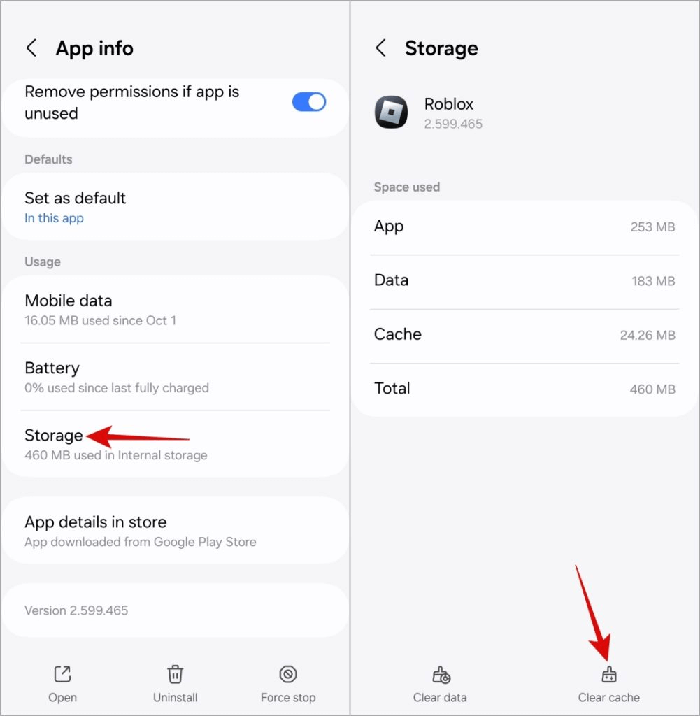 storage