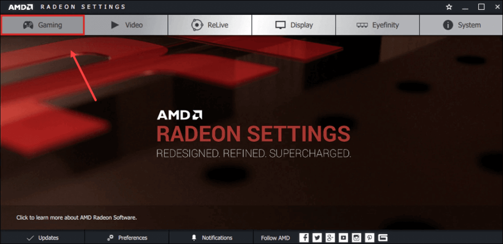 AMD Radeon Software