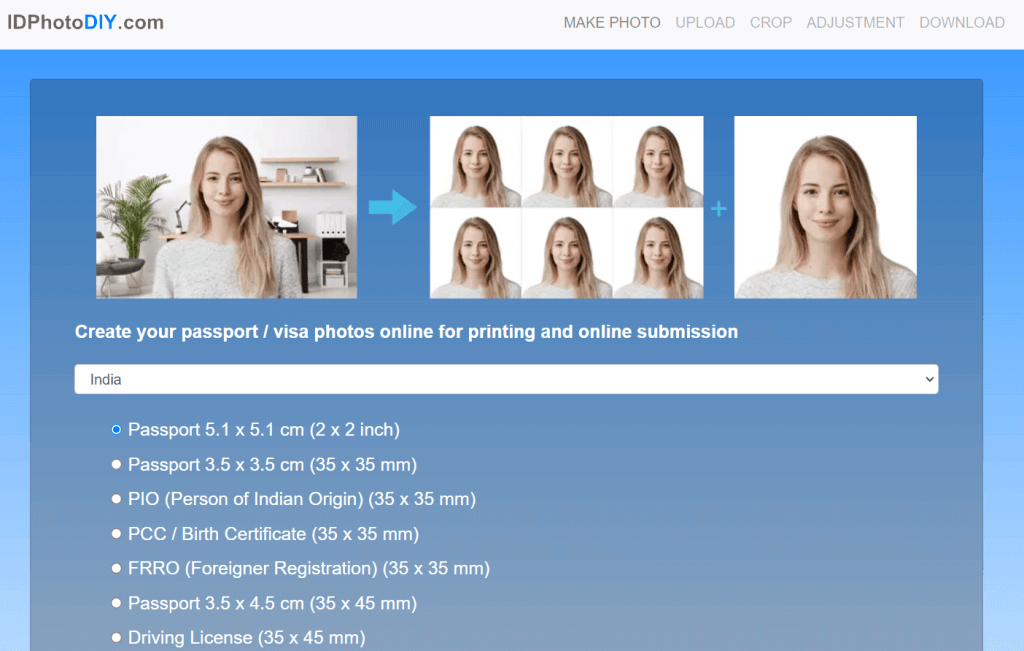DIY Passport Photos