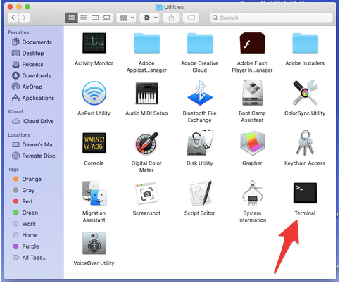 Disk Utility