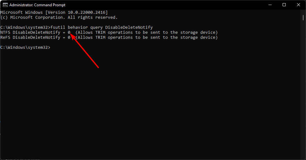 How to disable trim