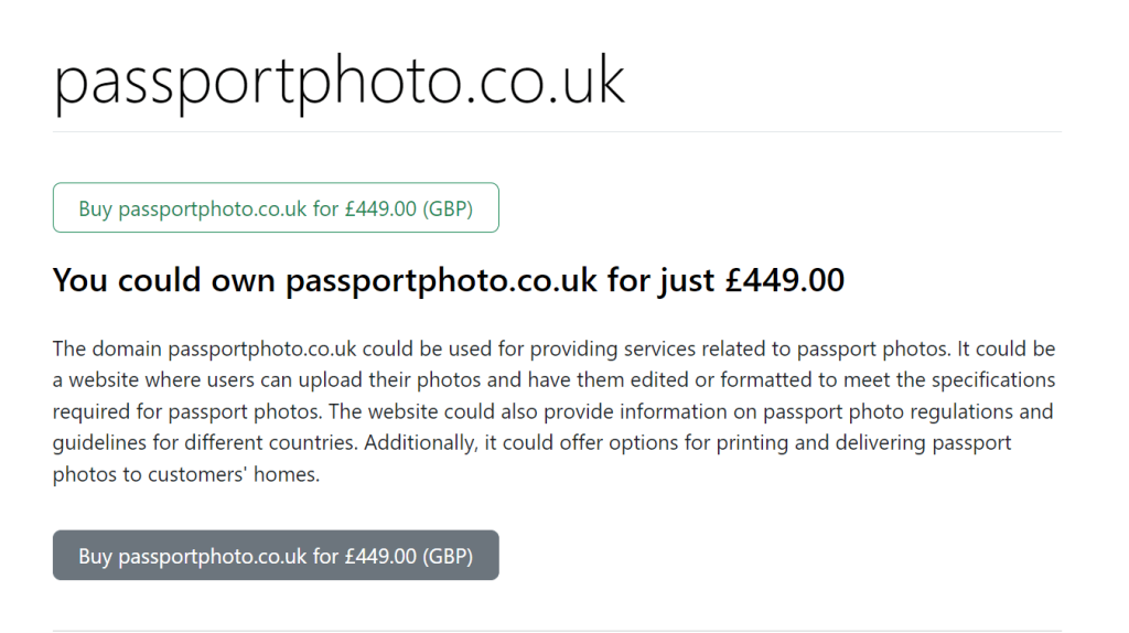 PassportPhoto.co.uk