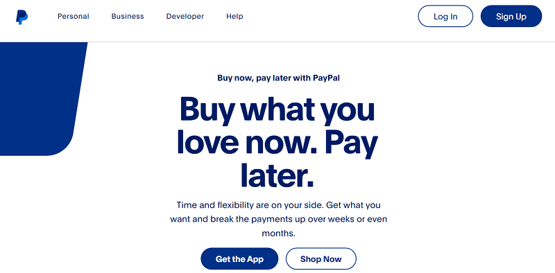 PayPal Pay in 4