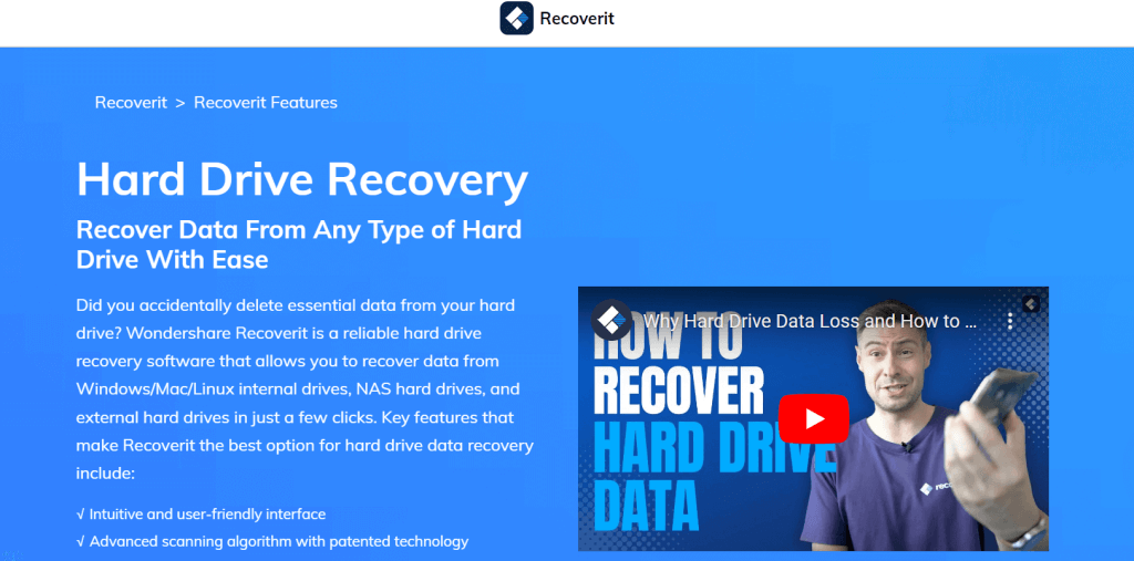 Wondershare Recoverit