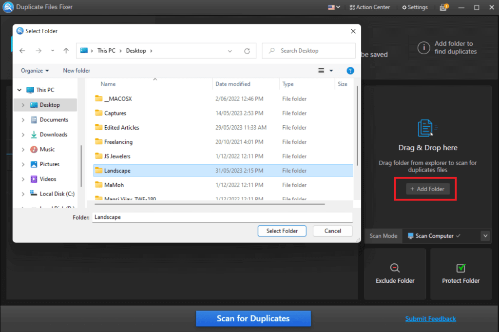 find duplicate files