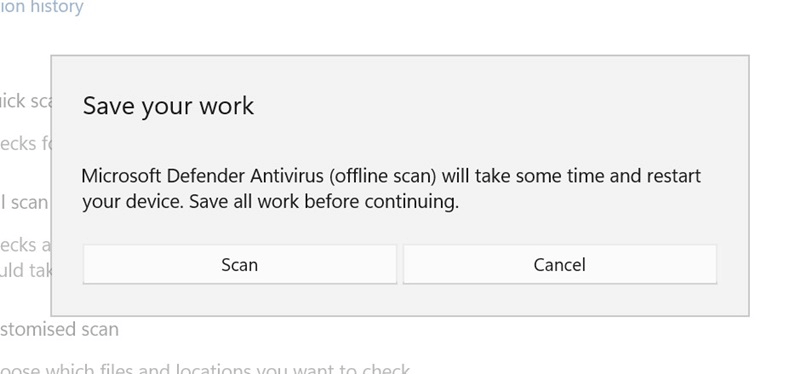 save your work
